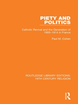 cover image of Piety and Politics